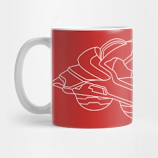 Samus Ship - Line Mug